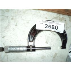 Starret 2" Micrometer