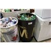 Image 1 : MOLSON MOBILE COOLER WITH POP CONTENTS