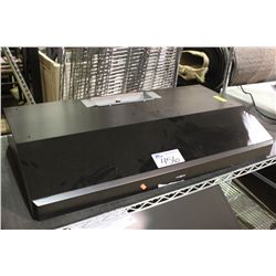 36" BLACK RANGE HOOD