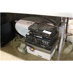 SATELLITE DISH & RECIEVERS