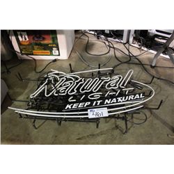 NATURAL LIGHT NEON SIGN