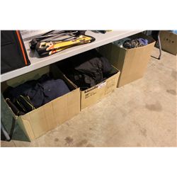 3 BOXES OF CLOTHING