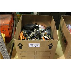 BOX OF ASSORTED HAND TOOLS