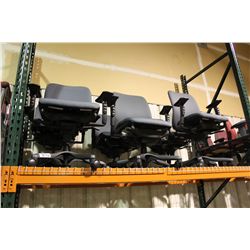 6 GREY OFFICE CHAIRS