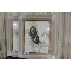 FRAMED NATIVE ARTWORK