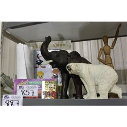 ASSORTED COLLECTABLES & ART MATERIALS