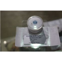 LOOSE GEM STONE GENUINE BLUE TOPAZ