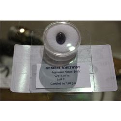 LOOSE GEM STONE GENUINE AMETHYST