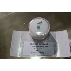 LOOSE GEM STONE GENUINE EMERALD