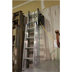 ALUMINUM EXTENSION LADDER