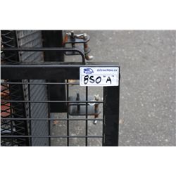 BLACK TAILGATE FOR A TRAILER