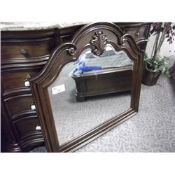 DESIGNER WALNUT FRAMED MIRROR