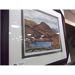 LIMITED EDITION FRAMED AJ CASSON PRINT "PIKE