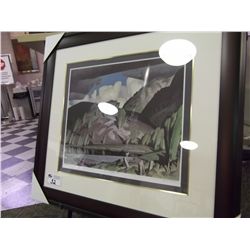 LIMITED EDITION FRAMED AJ CASSON PRINT "ALGONQUIN