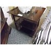 Image 1 : 3 TIER WALNUT SIDE TABLE