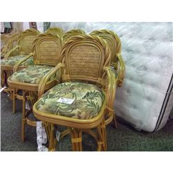 LEAF PATTERNED CHAIR STYLE BAR STOOL (S1)