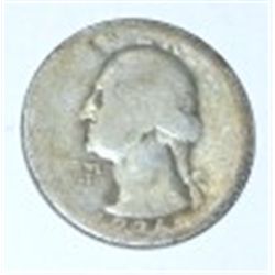 1936 WASHINGTON SILVER QUARTER DOLLAR *PLEASE LOOK AT PICTURE TO DETERMINE GRADE*!!