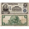 Image 1 : $5 1902 First National Bank. Charter #12797. Fine., CA - South Pasadena,