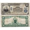 Image 1 : $10 1902 PB First National Bank. Charter #2614. Fine., NM - Albuquerque,