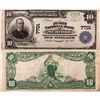 Image 1 : $10 1902 PB The First National Bank. Charter #7701. PMG 40 Extremely Fine., OR - Medford,