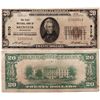 Image 1 : $20 1929 The First National Bank. Charter #9170. Fine., WA - Brewster,