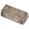 Image 1 : Sweetwater MC, Engraved Trapezoidal Silver ingot, NV - Treasure Hill,