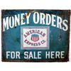 Image 1 : 1916 American Express Money Orders Porcelain Enamel Sign