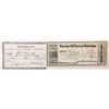 Image 1 : Mokelumne Hill Canal and Mining Company Stock and Share Purchase Receipt, CA - Mokelumne Hill,Calave