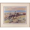 Image 1 : Cowboy Lithograph,  - ,