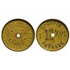 Image 1 : Eagle Saloon Token, AZ - Chloride,Mohave County