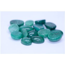 89.85 CTW AFRICAN EMERALD CABUSHION LOOSE STONES
