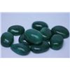 Image 1 : 121.25 CTW AFRICAN EMERALD CABUSHION LOOSE STONES