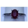 Image 1 : 10.50 CTW RUBY RING .925 STERLING SILVER