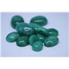 Image 1 : 155.35 CTW AFRICAN EMERALD CABUSHION LOOSE STONES