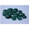 143.80 CTW AFRICAN EMERALD MIX SHAPES LOOSE STONES (12)