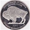 Image 1 : Silver Bullion 1 oz Giant Buffalo Round