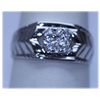 Image 1 : 13.55 CTW CZ RING .925 STERLING SILVER