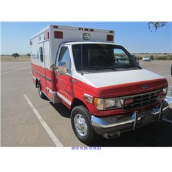 1996 - FORD E350  AMBULANCE