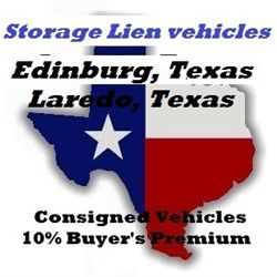STORAGE LIEN vehicles listed below