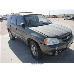 2002 - MAZDA TRIBUTE // SALVAGE TITLE