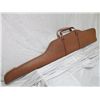 Image 1 : Deluxe Cape buffalo hide rifle case