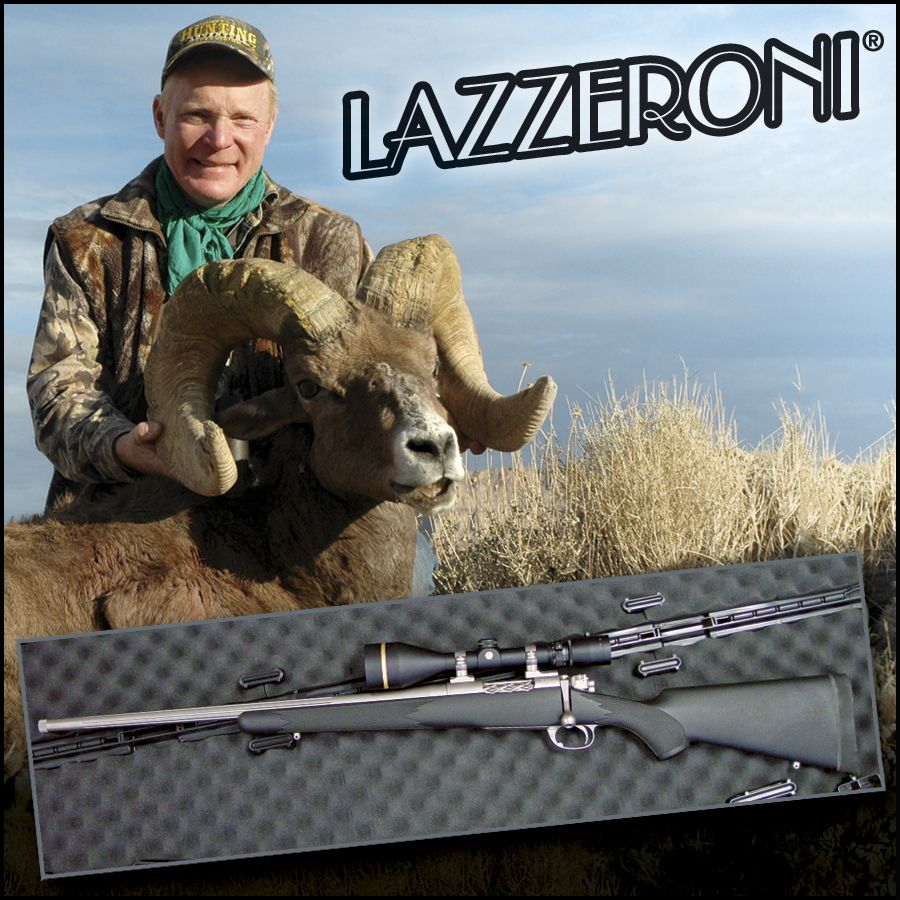Col. Craig Boddington's personal LAZZERONI® rifle - Dallas Safari Club