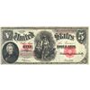 Image 1 : 1907 $5 Legal Tender Note, XF