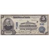Image 1 : 1902 $5 National Banknote, Bridgeport, CT, Charter #35,
