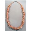 Image 1 : Navajo Stacked Pink Oyster Shell Necklace