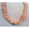 Image 2 : Navajo Stacked Pink Oyster Shell Necklace