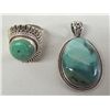 Image 1 : Gemstone Pendant and Ring Set