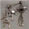Image 1 : Two Native American Sterling Silver Pendants