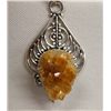 Image 2 : Citrine Ring, Earrings and Pendant Set