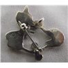 Image 2 : Zuni Sterling Channel Inlaid Hummingbird Pin